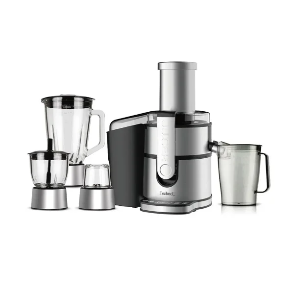 آبمیوه‌گیری تکنو ای اند وی مدل Te-316 رنگ استیل